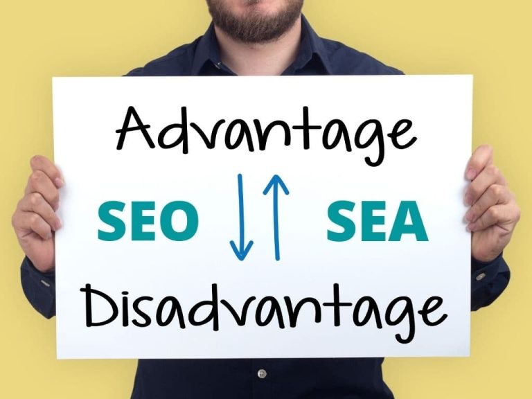 SEO and SEA advantages